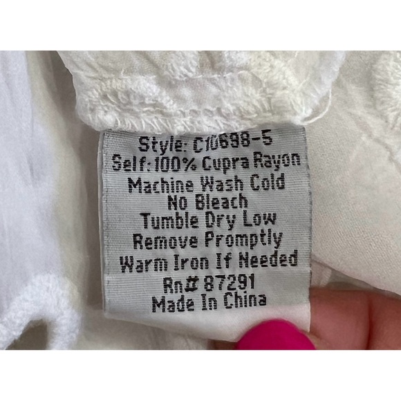 Johnny Was Embroidered Biya Tunic Tank Size XS - Picture 3 of 4